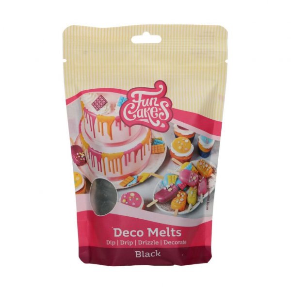 Deco Melts - Schwarz - 250g Deco Melts - Schwarz - 250g