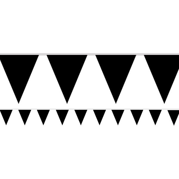 Wimpel - Schwarz Wimpel - Schwarz