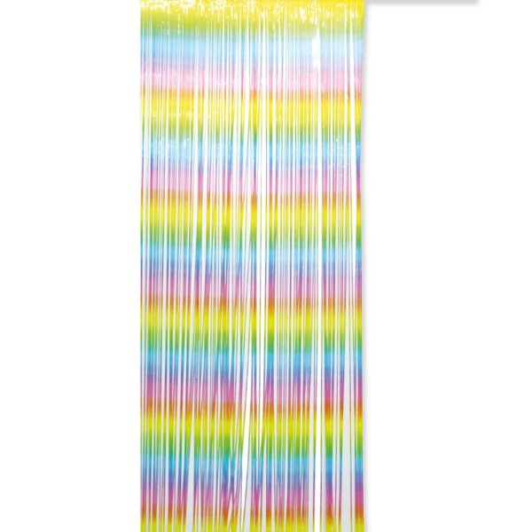 Vorhang - Pastellfarbener Regenbogen - 100 x 240 cm Vorhang - Pastellfarbener Regenbogen - 100 x 240 cm