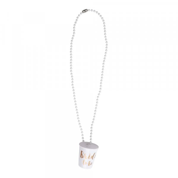 Halskette mit Schnapsglas - f�r die zuk�nftige Braut