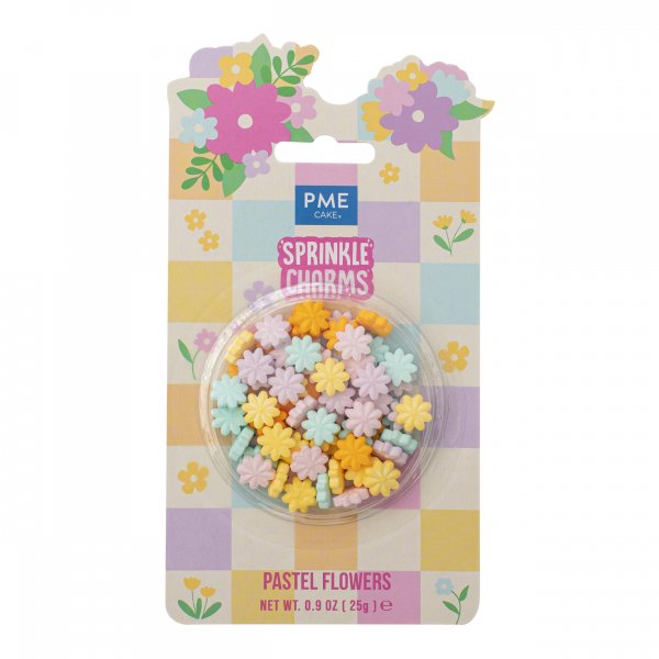 Streusel - Bl�ten - Pastell - PME - 25 g