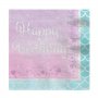 Servietten - Happy Birthday - Mermaid Shine - 16er-Pack