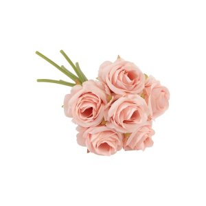 Blumenstrauß - 26 cm - 6 rosa Rosen Blumenstrauß - 26 cm - 6 rosa Rosen