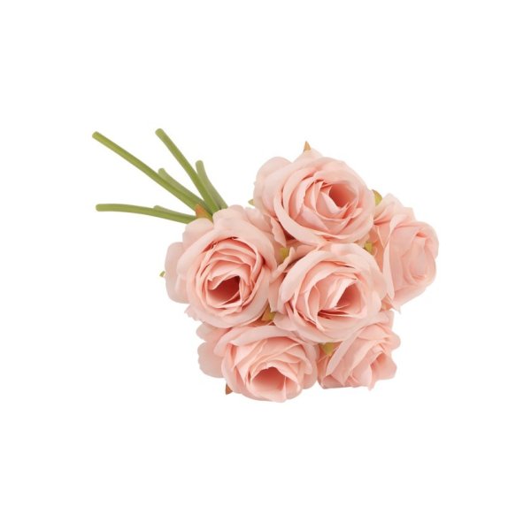 Blumenstrauß - 26 cm - 6 rosa Rosen Blumenstrauß - 26 cm - 6 rosa Rosen