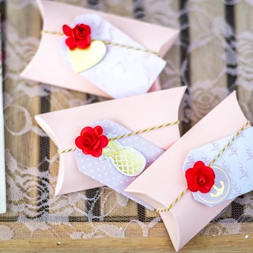 Geschenkbox - Puderrosa - 10er-Packung Geschenkbox - Puderrosa - 10er-Packung