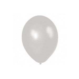 Luftballons - Metallic - Silber - 50er-Packung Luftballons - Metallic - Silber - 50er-Packung