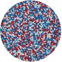 Zuckerperlen - Mini - Rot, Weiß, Blau - Funcakes - 80 g Zuckerperlen - Mini - Rot, Weiß, Blau - Funcakes - 80 g