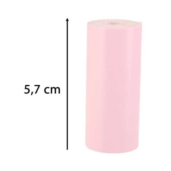 Thermopapierrollen, farbig, 5,7 cm x 3 m, 3er-Pack - BPA-frei Thermopapierrollen, farbig, 5,7 cm x 3 m, 3er-Pack - BPA-frei