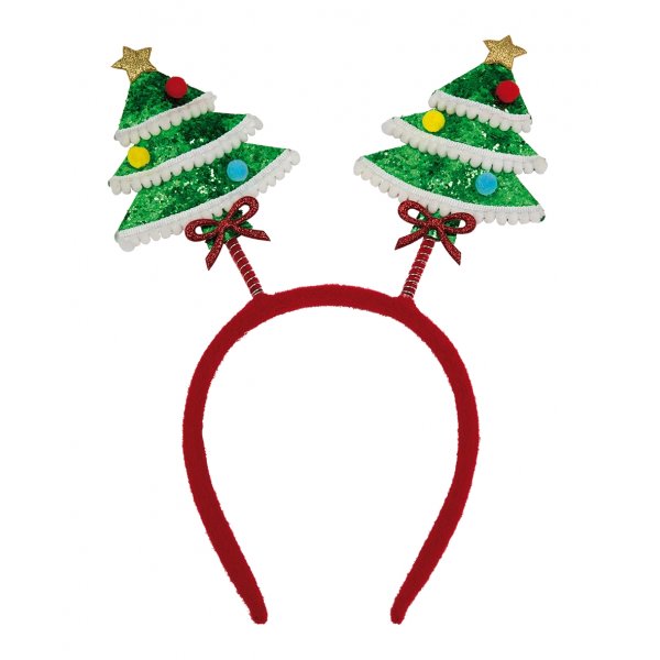 Haarband - Weihnachten - Weihnachtsbäume Haarband - Weihnachten - Weihnachtsbäume