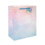 Geschenkt�ten/Angelstaubbeutel - Pastellfarbene Sterne & Mond - Klein, 18 x 23 cm - 12er-Packung