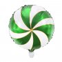 Folienballon - Candy Swirl - Grn