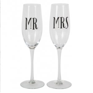 Champagnergläser - Mr & Mrs - 2er-Pack Champagnergläser - Mr & Mrs - 2er-Pack