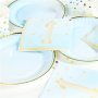 Servietten - 1. Geburtstag - Blau/Gold - 20er-Pack Servietten - 1. Geburtstag - Blau/Gold - 20er-Pack