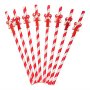 Strohhalme - Krabben - 8er-Pack