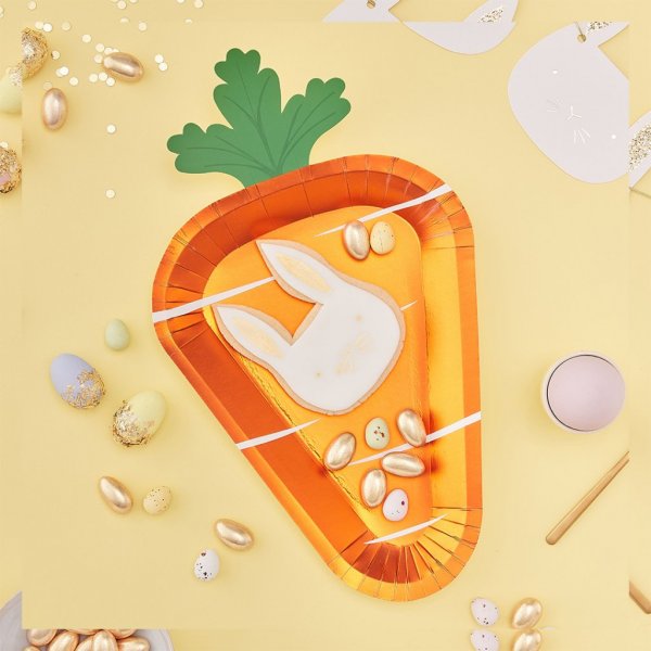 Pappteller - Carrot Crunch