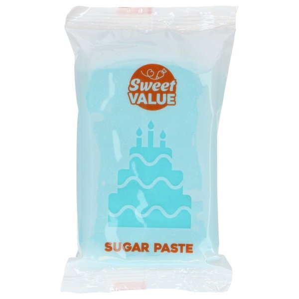 Zuckerpaste - Hellblau - Süßwert - 200 g Zuckerpaste - Hellblau - Süßwert - 200 g