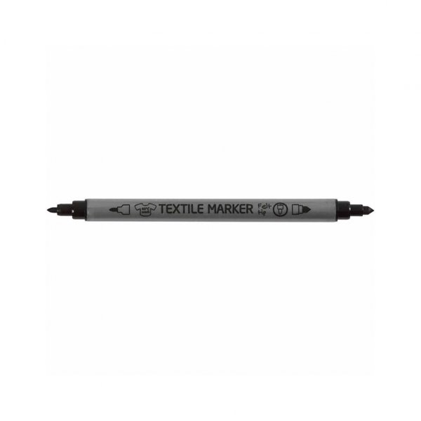 Textilstifte - 6er-Pack - Schwarz