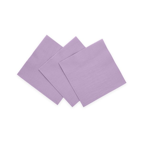 Kleine Servietten - Lavendel - 24 x 24 cm - 20er-Packung Kleine Servietten - Lavendel - 24 x 24 cm - 20er-Packung