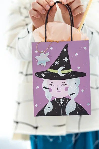 Kleine Geschenktüte - Hexe - Halloween Kleine Geschenktüte - Hexe - Halloween