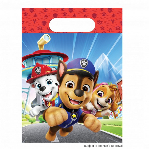 Angelteichbeutel/Leckerlibeutel - Paw Patrol - 6 Stück Angelteichbeutel/Leckerlibeutel - Paw Patrol - 6 Stück