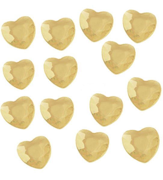 Diamantkonfetti - Herzen - Gold - 28 Gramm Diamantkonfetti - Herzen - Gold - 28 Gramm