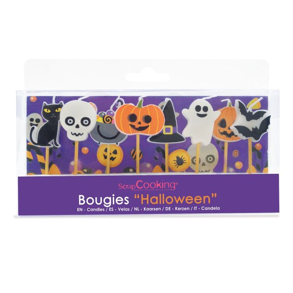 Halloween-Kuchenkerzen - 8er-Pack Halloween-Kuchenkerzen - 8er-Pack