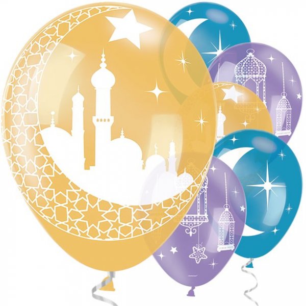 Luftballons - Eid - 6er-Pack Luftballons - Eid - 6er-Pack