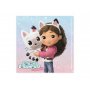 Servietten - Gabby\\\'s Dollhouse - Der Film - 20er-Pack - 33 x 33 cm
