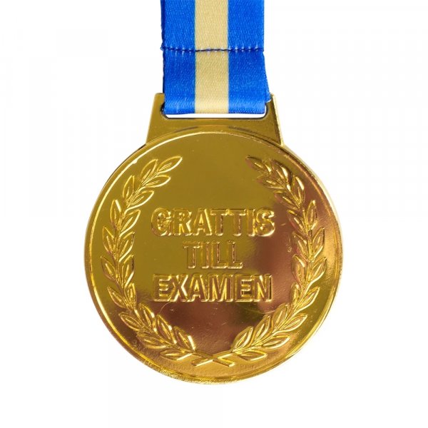 Medaille - Herzlichen Glückwunsch zum Studienabschluss - Metall Medaille - Herzlichen Glückwunsch zum Studienabschluss - Metall