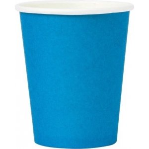 Pappbecher - Blau - 8er-Pack Pappbecher - Blau - 8er-Pack