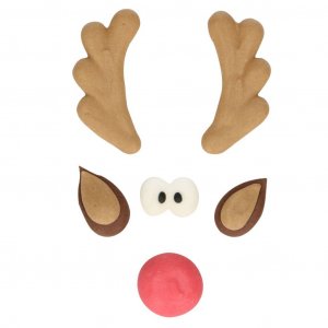 Zuckerdekoration - Kuchen - Rudolf Zuckerdekoration - Kuchen - Rudolf