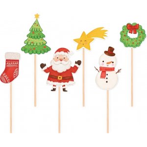 Kuchenspie�er - Weihnachtsmotiv - 6er-Pack