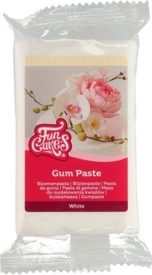 Gummipaste Zuckerpaste - Weiß - Funcakes - 250 g Gummipaste Zuckerpaste - Weiß - Funcakes - 250 g