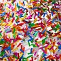 Tischkonfetti - Nummer 1 - Metallic-Farbmix - 14 g