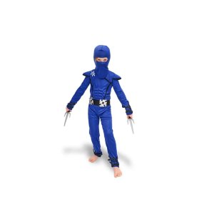 Ninja Blau - Kostüm - 116-128 cm (5-8 Jahre) Ninja Blau - Kostüm - 116-128 cm (5-8 Jahre)