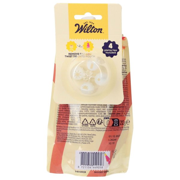 Wilton Zuckerguss - Rot - 212 g Wilton Zuckerguss - Rot - 212 g