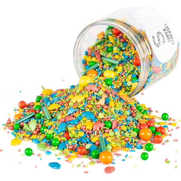 Streuselmischung - Dino Party - Super Streusel - 90g Streuselmischung - Dino Party - Super Streusel - 90g