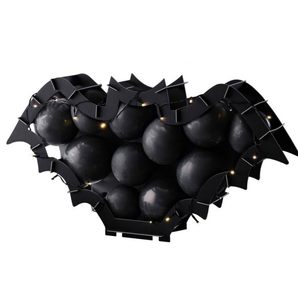 Ballonständer mit Lichterkette - Bat Ballonständer mit Lichterkette - Bat