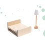 Puppenschrank LULILO FLORO Boho mit LED-Beleuchtung, 78 cm, Holz Puppenschrank LULILO FLORO Boho mit LED-Beleuchtung, 78 cm, Holz