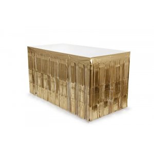Tischrock - Metallic-Gold - 300 x 80 cm Tischrock - Metallic-Gold - 300 x 80 cm