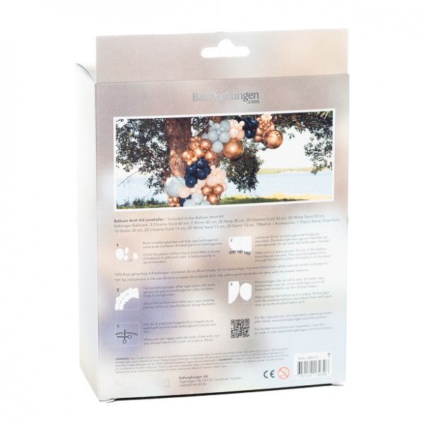 Ballonbogen - 5 m - Premium Blau