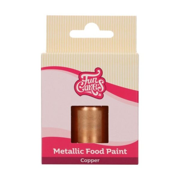 Essbare Farbe - Metallic-Kupfer - FunCakes - 30 ml Essbare Farbe - Metallic-Kupfer - FunCakes - 30 ml