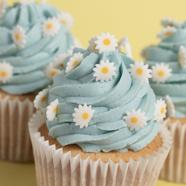 Streusel - Blumen/Gänseblümchen - Weiß/Gelb - PME - 25 g Streusel - Blumen/Gänseblümchen - Weiß/Gelb - PME - 25 g