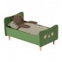 Maileg Bett - Staubgr�n - Teddy Papa