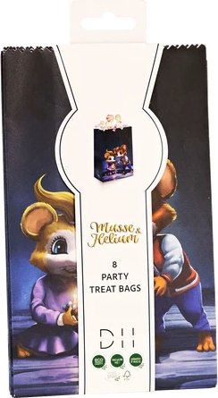 Sigkeitentten - Mickey & Helium - 12 x 20 cm - 8er-Pack