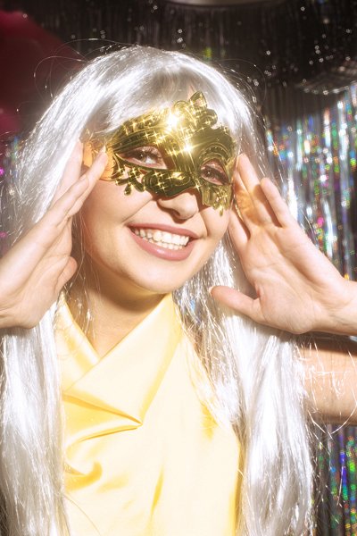 Karnevalsmaske - Gold Karnevalsmaske - Gold