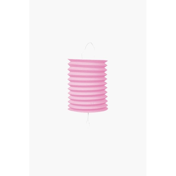Laterne - Papier - Rosa - 16 cm Laterne - Papier - Rosa - 16 cm