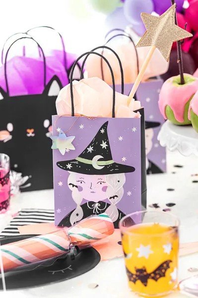 Kleine Geschenktüte - Hexe - Halloween Kleine Geschenktüte - Hexe - Halloween
