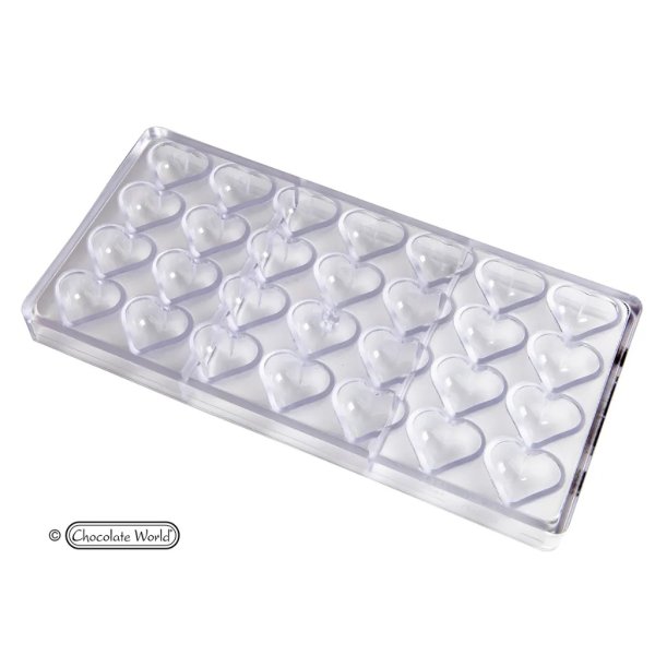 Pralinenform - Kleines Herz - CW1526 - 2,7 cm - Chocolate World Pralinenform - Kleines Herz - CW1526 - 2,7 cm - Chocolate World