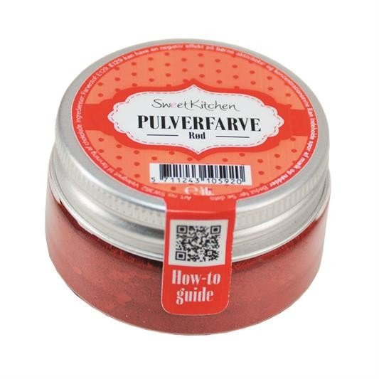 Pulverfarbe - Rot - SweetKitchen - 4 g Pulverfarbe - Rot - SweetKitchen - 4 g